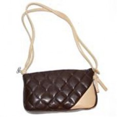 Dior Stlye Padded Bag in Brown and Tan