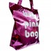 Metallic Pink Lightweight Shopper "Big Pink Bag"